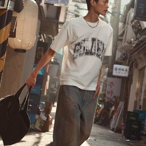 Camisetas de hombre Camiseta de verano de manga corta para hombre Diseño de alta calidad Casual 100% algodón para hombres holgados impresos - Product Image 2