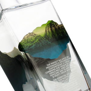 Botellas de vidrio de impresión digital de diseño de lujo de gama alta personalizadas para bebidas de licor whisky <span class=keywords><strong>Gin</strong></span> 700 ml botella cuadrada de vidrio de whisky - Product Image 2
