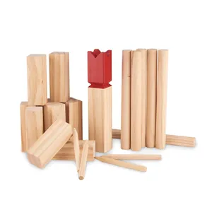 Jeu de lancer de disques volants personnalisés KING Wood - Produit de merchandising - Product Image 6