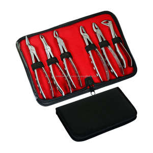 Juego de pinzas dentales de acero inoxidable de alta calidad, herramienta de extracción de dientes de 6 piezas, tamaño de logotipo personalizado, herramientas eléctricas de dentista KANEKA ENTERPRISES CE - Product Image 2