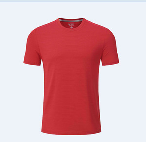 Venta al por mayor Deporte Camiseta hombres gimnasio personalizado secado rápido deporte camisa Fitness gimnasio Tops para hombres camiseta para hombres DDP envío - Product Image 5