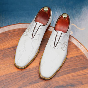 Zapatos Brogue de Gamuza Suave con Bordes Perforados y Suela Ligera, Zapatos Casuales para Hombre, Zapatos de Moda - Product Image 4