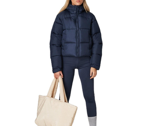 Chaqueta Acolchada de Invierno para Mujer, Rellena de Algodón, Estampada, Profesional, Transpirable, Impermeable, de Manga Larga, Personalizable al por Mayor - Product Image 3