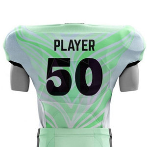 Uniformes de Fútbol Americano para Equipos, Conjuntos Cortos Transpirables de Tela Spandex/Poliéster de Alta Calidad, Pedidos al por Mayor para Equipos/Clubes - Product Image 5