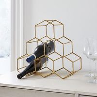 Porte-vin en métal personnalisé, support à vin sur pied, fonction de refroidissement, design minimaliste écologique pour la maison, le bar, le restaurant