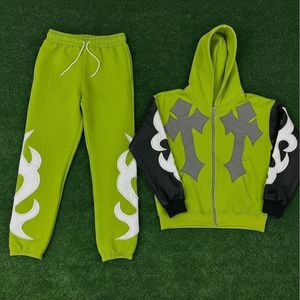 Survêtement de haute qualité personnalisé pour homme, vêtements décontractés, survêtement pour homme, survêtement 2 pièces, pull complet, jogging - Product Image 6