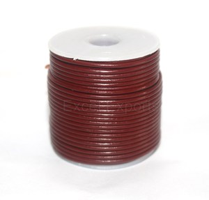 100% Genuine Vegetable Tanned Leather <b>Cords</b> Round 1mm 1.5mm 2mm 3mm <b>for</b> Bracelet Making From Excel Exports - Product Image 6