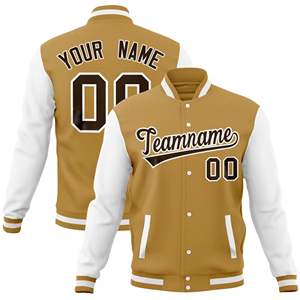 Fabricantes directos de fábrica Chaquetas deportivas de béisbol Material personalizado y logotipo Chaqueta universitaria cómoda totalmente personalizable - Product Image 6