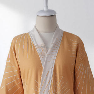 Bata de Baño Tejida 100% Algodón para Mujer y Hombre, Transpirable, de Secado Rápido, Larga, para Verano/Primavera, Hecha en Turquía - Product Image 4