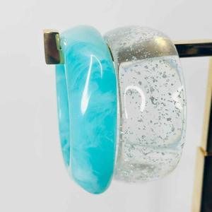 Pulseras y Brazaletes de Resina para Mujer, Nueva Colección, Joyería Estilo Ángel para Fiestas y Bodas, Alta Calidad - Product Image 1