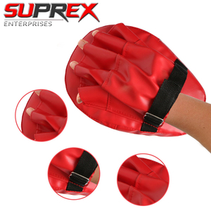 Guantes de Boxeo Profesionales Personalizados, Manoplas de Entrenamiento de Cuero Curvadas, Equipo de Entrenamiento de MMA, Kickboxing, Muay Thai - Product Image 5