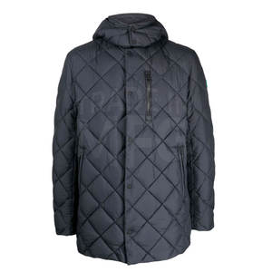 Manteau bouffant d'hiver pour hommes de haute qualité, top vente entièrement personnalisé OEM Service Design col à capuche tissu léger - Product Image 1