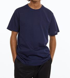 Offre Spéciale 100% coton T-shirt pour homme Logo personnalisé Plain Casual Oversize Plus Size Tricoté T-shirt blanc - Product Image 1