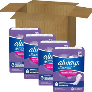 Protège-slips longs ultra-fins et respirants pour une discrétion optimale, lot de 16, jetables, absorbants légers, avec ailettes et protection anti-fuites - Product Image 3