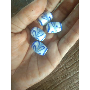 Cuentas de Chevron multicolores de alta calidad, pulsera de abalorios sueltos, fabricación de joyas, cuentas de cristal de Murano y cuentas de vidrio - Product Image 1