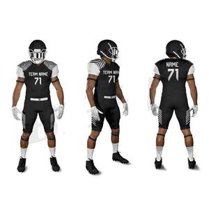 Directo de fábrica 2025 Uniforme de fútbol americano 7on7 Impresión por sublimación Uniformes de fútbol Uniforme de fútbol americano - Product Image 2