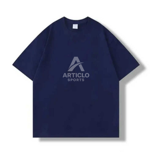 Fabricante personalizado peso pesado Y2K impresión gráfica camisetas High Street Vintage Boxy Fit cuello redondo impreso camisetas hombres - Product Image 2