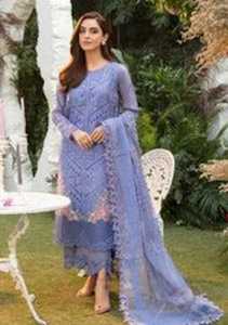 Ecológico Eid especial Heavy Fox Georgette vestido pakistaní para Mujeres Nuevo bordado piedra trabajo traje encaje botón Decoración - Product Image 2