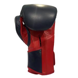 Nouveaux gants de boxe en cuir rouge et bleu, gants de boxe d'entraînement personnalisés et gants de boxe en cuir de poinçonnage pour Boxeo - Product Image 4