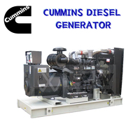 Générateur diesel 1500KVA 1200KW avec moteur Cummins, 230V 400V, vente directe d'usine OEM, puissance continue, entretien facile, modèle ouvert