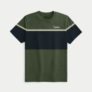 T-shirts pour hommes les plus vendus, coton respirant de haute qualité/fibre de bambou, manches courtes, service OEM, vente directe d'usine, Pakistan - Product Image 1