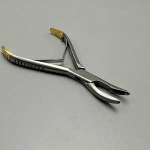 Instruments chirurgicaux orthopédiques de Rongeur d'os incurvé droit à double articulation manuelle en acier inoxydable de la meilleure qualité pour le général - Product Image 1