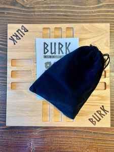 Jeu de société de luxe Burk en bois, jeu classique pour toute la famille avec billes et dés, parfait pour les fêtes, les voyages et les cadeaux - Product Image 3