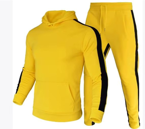 Ensemble de sweat à capuche d'hiver de bonne qualité vêtements de sport nouveau sweat-shirt et pantalon de survêtement pour hommes ensemble mode rue pull survêtements - Product Image 4