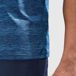 Camiseta deportiva de secado rápido personalizada para hombre, camiseta informal de entrenamiento atlético para gimnasio teñida lisa, superventas, transpirable, deportiva de talla grande - Product Image 3