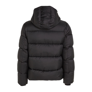 Top Selling Winter Hood Down Puffer <b>Jacket</b> For <b>Men</b> Warm <b>Thick</b> Coat With Front Zip High Neck Padded Sleeves Bubble <b>Men's</b> <b>Jackets</b> - Product Image 5
