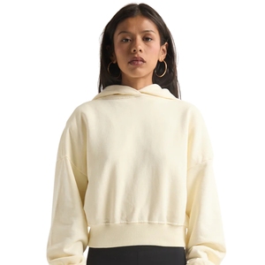 Sweat à capuche surdimensionné personnalisé sweat à capuche pour femmes crop top pull à capuche sweat décontracté hiver tricoté surdimensionné recadrée - Product Image 5