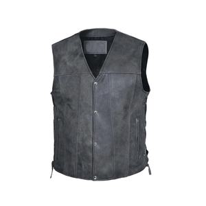 High Impact Custom Design <b>Tactical</b> Leather <b>Vest</b> Winter Top Fashion Hot Sale With Custom Label and Colours - Product Image 1