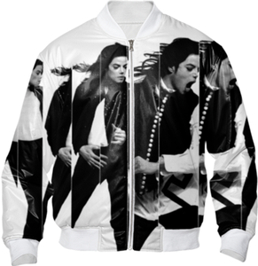High Quality Canvas Bomber <b>Jackets</b> for Men Breathable <b>Waterproof</b> Latest Dye Sublimation Printed Zipper Closure Winter Season - Product Image 3