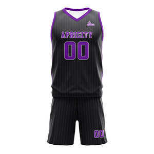 Ensemble d'uniformes de basket-ball professionnels maillots et shorts d'équipe personnalisés fournisseur 100% maille respirant antibactérien Durable - Product Image 1