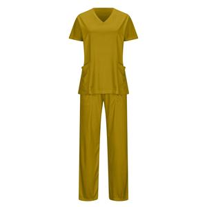 Uniforme Personalizado Médico Enfermería Jogger Scrubs Hospital Uniforme Mujer Top Enfermera Scrub Traje Scrubs Uniformes Conjuntos de Moda - Product Image 2