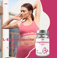 Capsules d'ergothionéine 60 mg, puissant antioxydant, directement du fabricant, pour hommes et femmes, complément d'ergothionéine