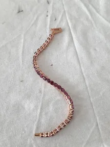 Moissanite Diamant Bijoux Bracelet 14k Or Véritable Bracelet Tennis Bracelet Pour Femmes Bijoux De Mode - Product Image 4