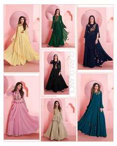 La plus belle et la plus attrayante Georgette Heavy Sequence Work Saree avec chemisier Piece Indian Women Wear Cheap Low Price Wholesale Alphanumero - Product Image 6