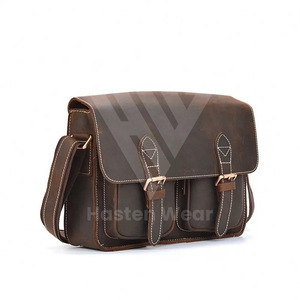 OEM venta al por mayor Unisex adultos bolsas de mensajero de alta calidad de estilo Vintage y Retro elegante moda hombro bolsas de viaje - Product Image 1