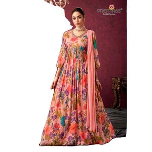 Costume Sharara de travail de broderie de fil de rayonne lourd de dernier concepteur par Fab Zone - Product Image 1