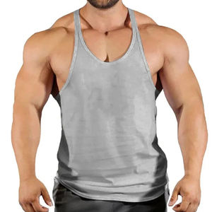 Mens Custom Digital Printing Casual Knitted Tank Top Singlet Plus Size Gym Side Splits Stretch Fabric <b>3D</b> Sleeveless <b>Design</b> - Product Image 4