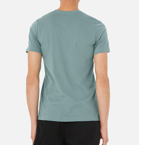 Camiseta Deportiva Casual Transpirable de Manga Corta para Hombre, 100% Algodón, Ligera, con Logotipo Frontal, Venta al Por Mayor Directa de Fábrica - Product Image 3