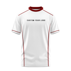 Camiseta Unisex Personalizada Premium 100% de Algodón con Cuello Redondo Patrón a Cuadros Manga Corta Corte Regular Impresión de Logotipo de Alta Calidad Hecha en Vietnam - Product Image 3