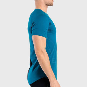 เสื้อยืดออกกำลังกายสำหรับผู้ชาย2025ออกแบบได้ตามต้องการวัสดุโพลีเอสเตอร์/ ผ้าฝ้ายสไตล์ที่ดีที่สุด - Product Image 5