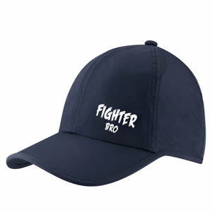 Gorra informal bordada con logotipo de algodón Sombrero de papá de béisbol teñido con pigmento no estructurado de perfil bajo - Product Image 1