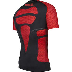 Protège-éruption à manches longues pour le sport, prix d'usine, professionnel, personnalisé, couleur unie, rouge, noir, pour la Gym - Product Image 1