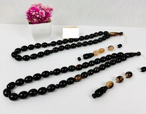Cuerno de búfalo Tasbih de alta calidad hecho a medida cuentas de cuerno de búfalo Real islámico musulmán Tasbih cuentas de oración musulmán tasbih - Product Image 1