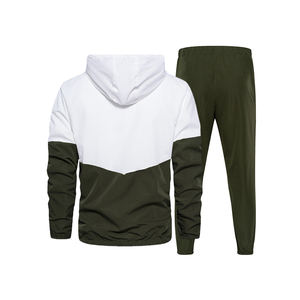 Chándal de gimnasio de entrenamiento para hombre de alta calidad MOQ bajo, chándal liso con diseño de logotipo personalizado para hombre - Product Image 3