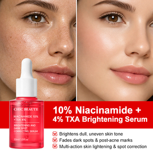 Private Label NIACINAMID 10% TXA VC Dunkle Flecken Korrigierendes Serum zur Aufhellung und Bleichung Effektiv gegen Melanin - Product Image 2