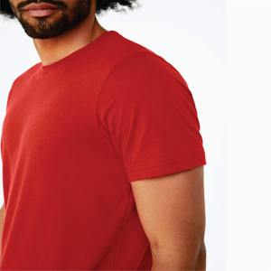 Camiseta de cuello redondo ajustada a la moda para hombre, camiseta de Hip Hop de algodón 100%, camiseta de manga corta con patrón sólido, ropa de calle informal, diseño en blanco - Product Image 5